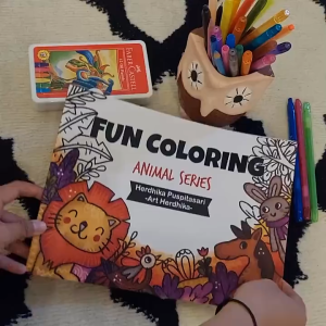 Buku Anak Mewarnai Seri Fun Coloring Profession Series Season Series Animal Series Untuk Usia 3+ CKlik Media