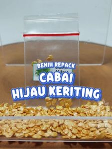 Benih Cabai Hijau Keriting Unggulan & Kualitas Biji Bibit Hydroponik