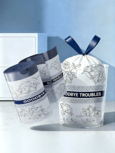 youqin | Tear-free Drawstring Thick Garbage Bag