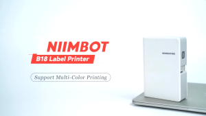 NIIMBOT B18/N1s Label Maker with Tape Bluetooth Label Maker Portable Thermal intelligence Transfer Label Printer