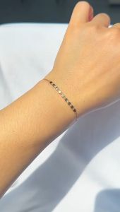 Gelang Emas Desain Serut 70 16K & Tangan Panjang Adjustable