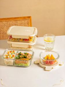 MODERN SWEETHOME | Microwaveable Compartmental Lunch Box