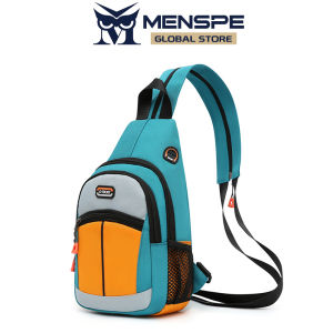 MENSPE Fashion Backpack Men Womens Shoulder Bag Multifunctional Chest Bag Waterproof Oxford Cloth Large Capacity Travel Backpack Casual Backpack