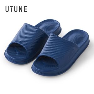 UTUNE Non-slip EVA Massage Slippers for Women & Men Lightweight Indoor Bathroom House Sandals Waterproof Shower Slides