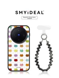 Smyideal | Magnetic Anti-Collision Cute Cat Design Phone Case