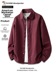 TUCANO | Mens Cotton American Style Loose Fit Casual Shirt