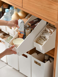 BANGJIAYI | Handy Kitchen Storage Box Pot Lid Organizer