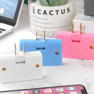 AN Steker Ekstensi Stopkontak 3-In-1 Soket Lubang Ekstra Lipat/Adaptor Soket Dapat Diputar COD