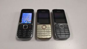 สำหรับ Nokia C2-01ปลดล็อค2G GSM แป้นพิมพ์โทรศัพท์มือถือพื้นฐาน