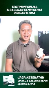 ILTIMA Obat Ginjal Herbal dan Sakit Pinggang Paket 4 Box