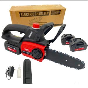 (SERIES XR) THAKITEC เลื่อยโซ่บลัสเลสไร้สาย 8 นิ้ว ทรงพลังที่สุด 3500W แบตลิเธียม XR 21V MAX  พร้อมใช้งาน รุ่น T8XR