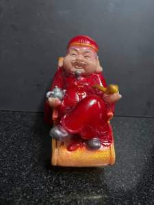 Tượng Ông Quản Gia Thần Tài . 12CM ( KHÔNG ĐỔI MÀU}
