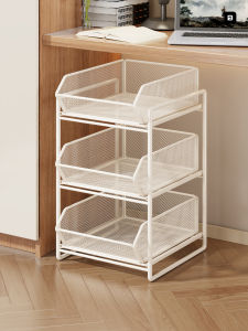 WUBUWEI | Desk Under Storage Shelf Desk Drawer Book File Organizer