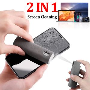 Multifunctional Phone Screen Cleaning Spray Bottle compatible Mobile Phone Macbook TV Tablet Portable Screen Cleaning Kit