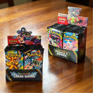 Bandai | Pokemon English Card MEGA EVOLUTION Phantasmal Flames Game Cartoon Booster Battle Transaction Card Collection Card Gift Toy
