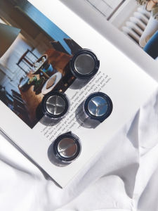 DIY Lipstick Compact Empty Plate Eye Shadow Subpackaging Platen Lipstick Sample Color Packing Plate Transparent Black Side Open Box