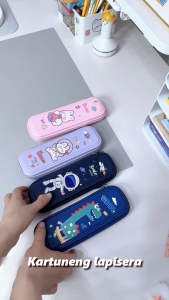 3-layer Rocket Space Colorful School Stationery Bag Pencil Box Case For Kids Boys