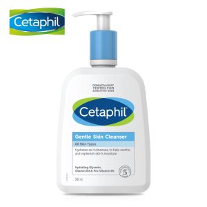 Cetaphil Gentle Skin Cleanser For All Skin Types 500ml/237ml Daily cleaning [For Sensitive Skin / Non-Drying Facial Wash / Paraben Free]