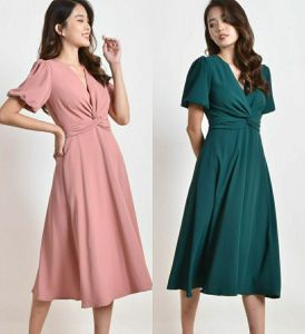 Des dress scuba louisa kode 8200 scuba dress fashionable