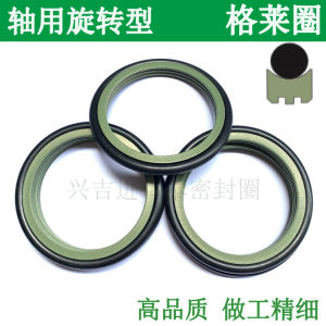 Green Fluorine Resistance Rotation GR Seal Ring Cylinder Oil Seal O-Ring Wear Resistant Four-Turn Joint Axle Application