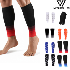 1Pair Calf Compression Sleeves Men Women Shin Muscle Pain Relief Running Leg Sleeves Breathable Elastic Outdoor Calf Sleeves