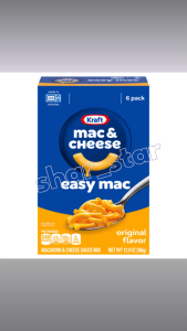 Kraft Mac & Cheese Easy Mac Original 6 Cups 366g | Authentic Korean Import | Ready in Minutes