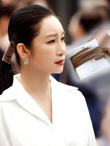 Kai Lu Qin White Poplar Dream an Hair Ties Celebrity Headwear Fashionable Korean Style Fresh out New Hair Accessories