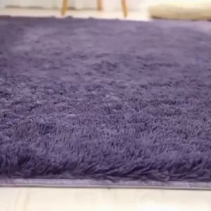 Bedside Carpet Gradient Color Bedroom Living Room Washable Mat Soft Fluffy Carpet Non-slip Floor Mats Carpet