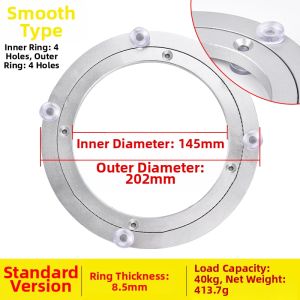 YANU | Rotating Dining Table Turntable Base Home Track