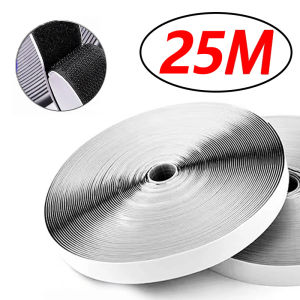 5cm Wide Magic Sticker Scratch Tapes Self-adhesive Hook and Loop Fastener Double Sided Straps with Glue DIY Accessories 1/5/25M