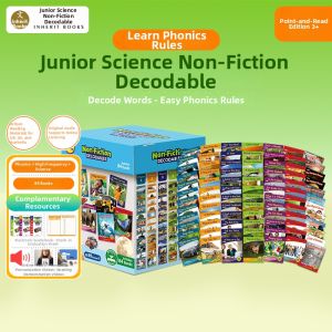 Phonics Decoding & Vocabulary Building Textbook For Primary School English Beginners Self-Learning
