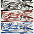 สติ๊กเกอร์ Wave110i ปี 2022-2024 ไฟหน้า led สีแดง สีน้ำเงิน แถมสติ๊กเกอร์ Akana จัดส่งวันต่อวัน. 