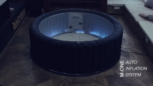 MSPA AURORA 6-Person Inflatable Hot Tub Spa – Ultimate Luxury Relaxation with 138 Air Jets