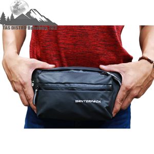 tas waistbag wanterpack terbaru / tas slempang pria waterproof / tas waistbag anti air / tasdistrobandung