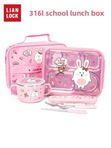 LianLock | Child Insulated Lunch Box with Dividers