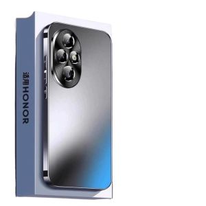เคสโทรศัพท์มือถือ Honor 200 pro แบบกระจกเงาป้องกันการตกหล่น ดีไซน์เรียบง่าย สไตล์หรูหรา เคลือบด้าน ป้องกันเลนส์