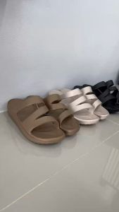 J รองเท้าหัวโต รองเท้าแตะ รองเท้าแตะแบบสวม red apple รุ่น AP-8818 สี ดำ ครีม ตาล Size 36-40