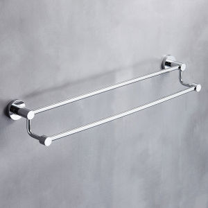 Bathroom Wall-Mounted Copper Towel Rack Set