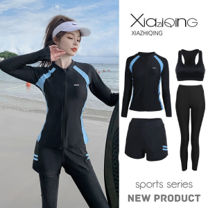 JINMIER | Slimming Conservative Long Sleeve Diving Suit Swimwear
