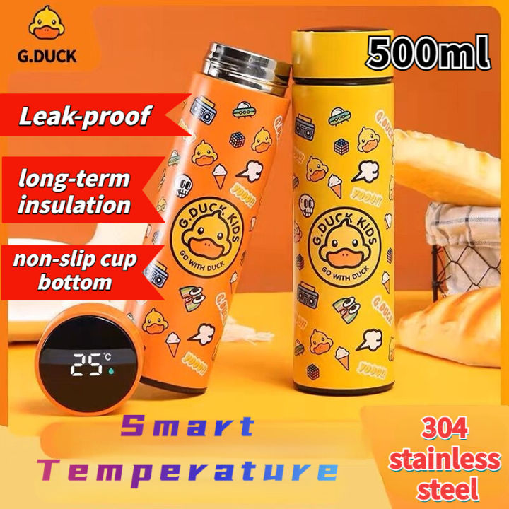 G.DUCK READY STOCK Malaysia Seller 500ml Fashion Smart Temperature