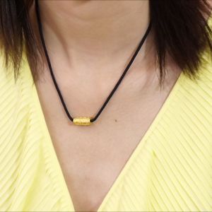 Chow Sang Sang 周生生 999.9 24K Pure Gold Cultural Blessings Auspicious "Qilin" Necklace for Women & Men 70cm 90494Z Price-by-Weight 13.47g Gold