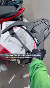 Cảng sau/ Tay dắt kiểu hột xoài bằng nhôm nguyên khối Vision 2014-2020 và 2021-trở đi