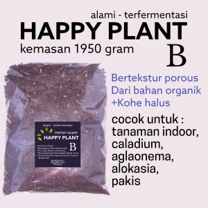 HAPPY PLANT / Media Tanam Organik / Media Tanam Siap Pakai / Media Tanam High Porous / Media Tanam Plus Kohe
