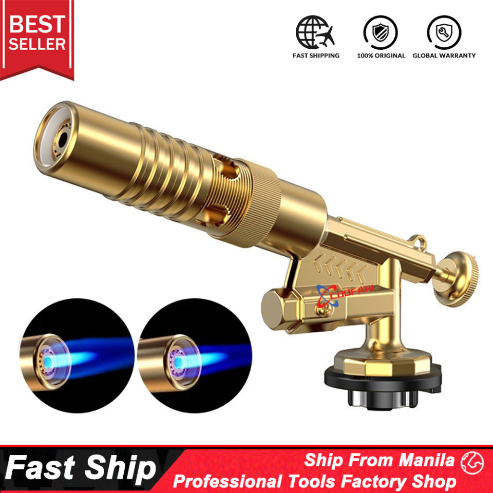 Gas Torch Flame Tool Blowtorch Copper Heating Welding For Outdoor Camping BBQ