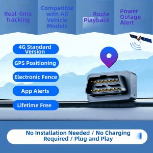 5G Supported OBD Vehicle Tracker GPS