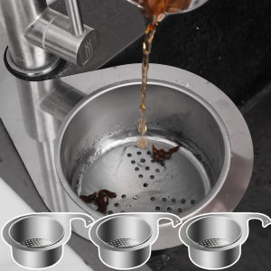 🔥Nóng🔥2 cái sáng tạo Bồn Rửa Nhà Bếp lưới ráo nước thiên nga bằng thép không gỉ có hình dạng giá thoát nước để làm sạch Trái Cây Rau thức ăn thừa giỏ treo Lọc