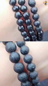 Natural Rare Australite Meteorite Free Form Bracelet