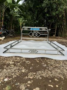 Rolbar steinless untuk New cary pickup (bisa request tulisan)