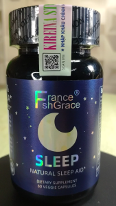 Viên uống giúp thư giãn giảm trầm cảm ngủ ngon dễ dàng Sleepy Fairy 60 viên