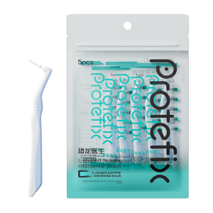 Ultra-Fine L-Shaped Interdental Brush Orthodontic Wisdom Teeth Special Toothbrush Dental Floss Gap Brush Soft Bristle Interdental Brush
